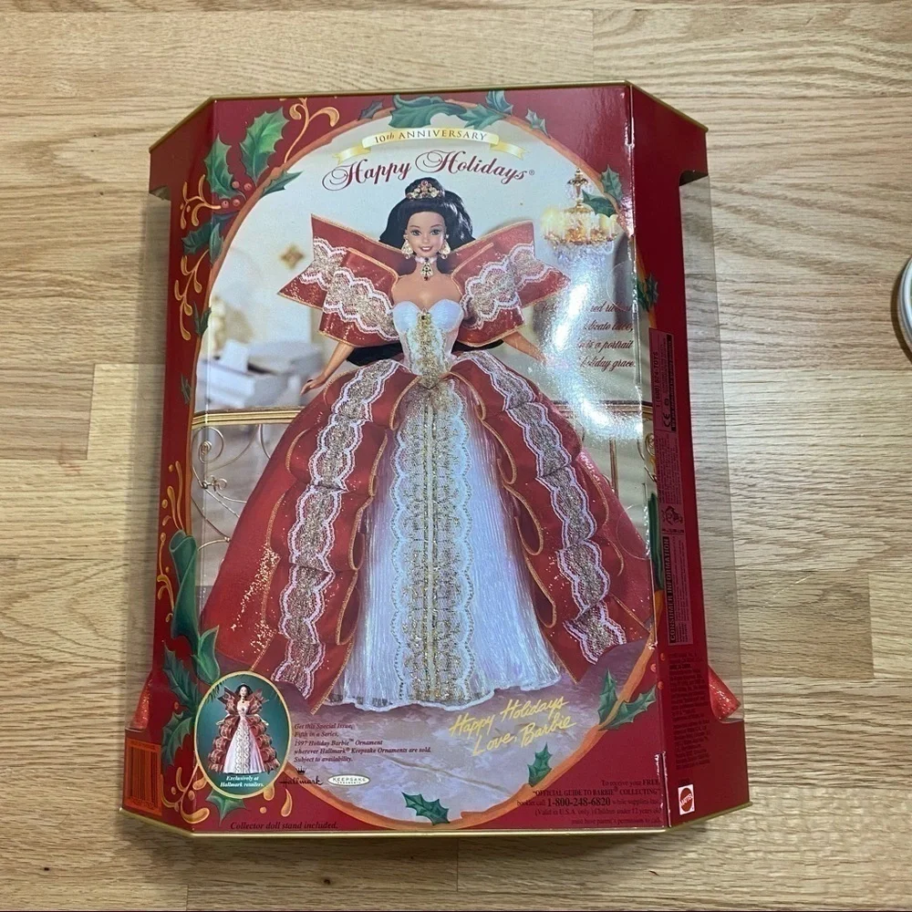 Vintage Holiday Barbie 1997 NIB Kids Doll Toy Brand New